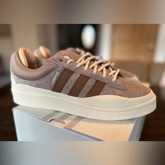 🔥🔥Bad Bunny x adidas Campus Brown (Release date 7/29/23) - Picture 3 of 8